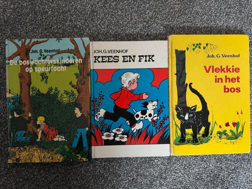 Opruiming: Drie kinderboeken van Joh. G. Veenhof, Boeken, Kinderboeken | Jeugd | onder 10 jaar, Gelezen, Fictie algemeen, Ophalen of Verzenden