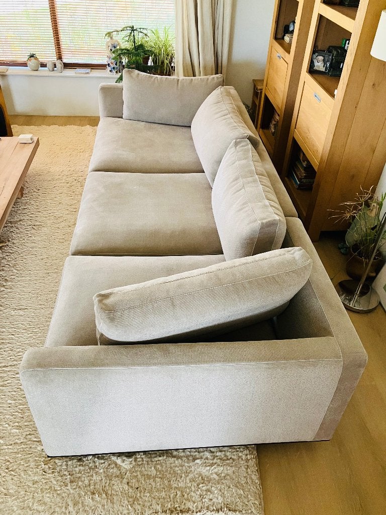 Design bank B&B italia, 100 tot 125 cm, Design, 300 cm of meer, Ophalen of Verzenden