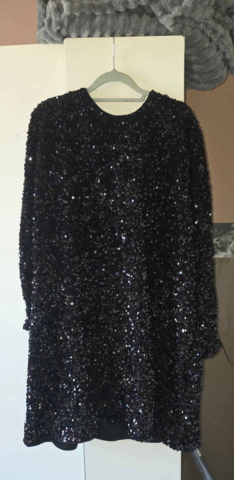 Nieuwe dames pailletten jurkje maat 3xl 52/54, Ophalen, H&M, Nieuw, Jurk