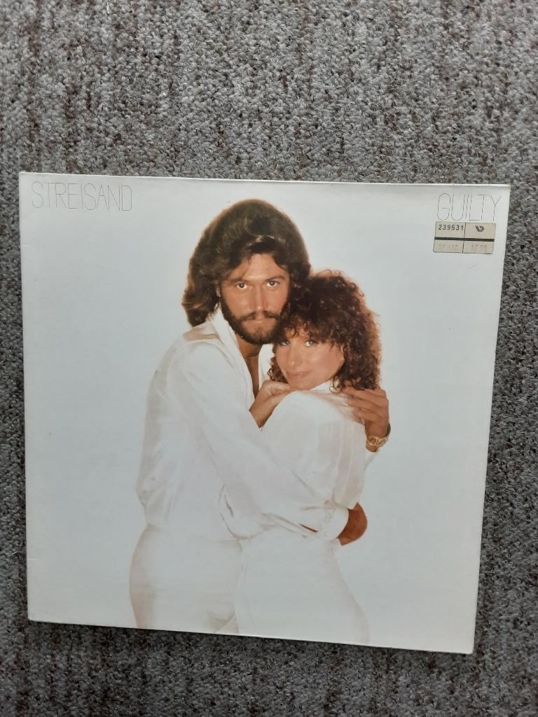 vinyl lp Streisand guilty, Gebruikt, Originele persing, Ophalen of Verzenden, 1970 - 1979