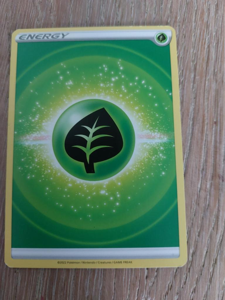 Pokémon TCG Gras Energiekaart - Nieuwstaat, Ophalen of Verzenden, Nieuw, Losse kaart