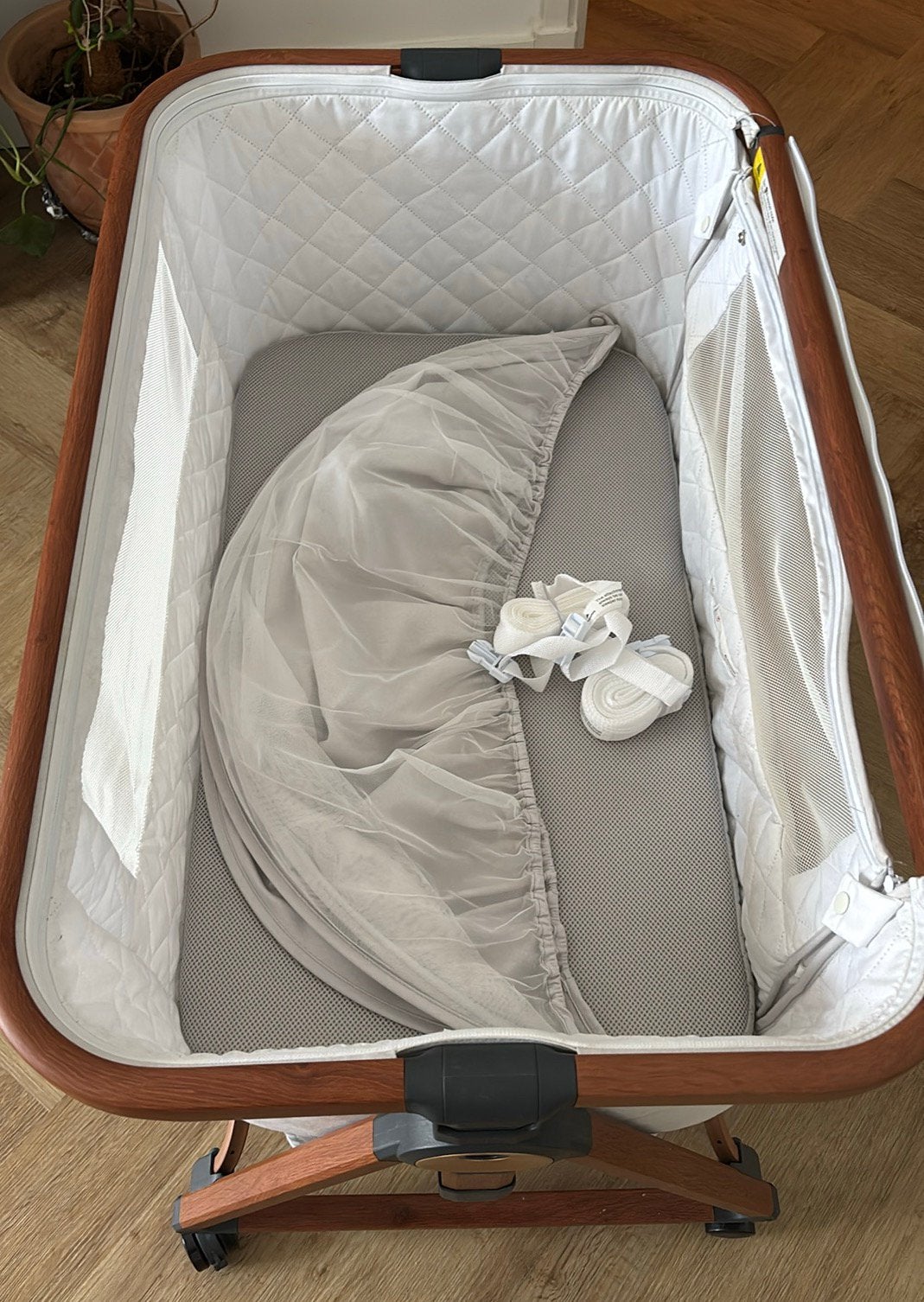 Baby Bijzetbedje / Wieg – 4-in-1, opklapbaar met reistas, Kinderen en Baby's, Babywiegjes en Ledikanten, Ophalen, Gebruikt, Wieg
