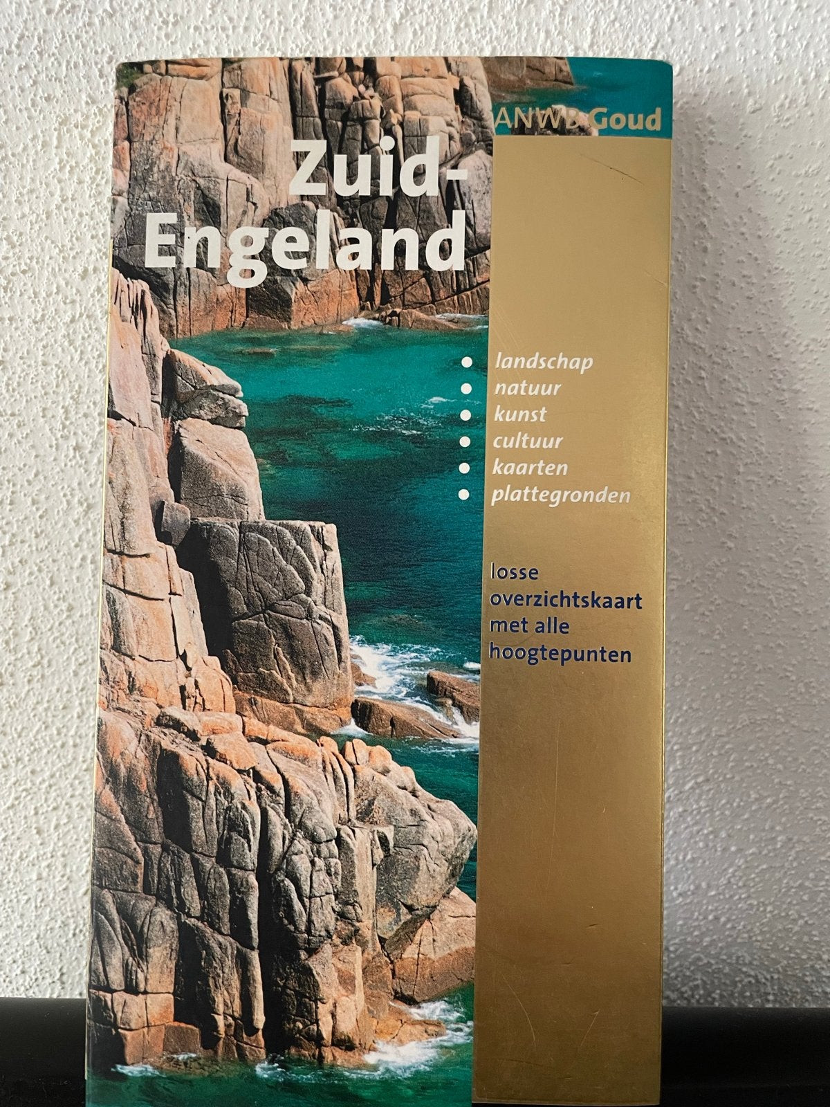 ANWB Goud Reisgids Zuid-Engeland met overzichtskaart, Europa, Nieuw, Ophalen of Verzenden, Reisgids of -boek