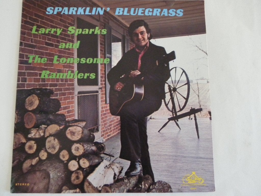 LP Larry Sparks - Sparklin' Bluegrass, LP, Gebruikt, Originele persing, Ophalen of Verzenden