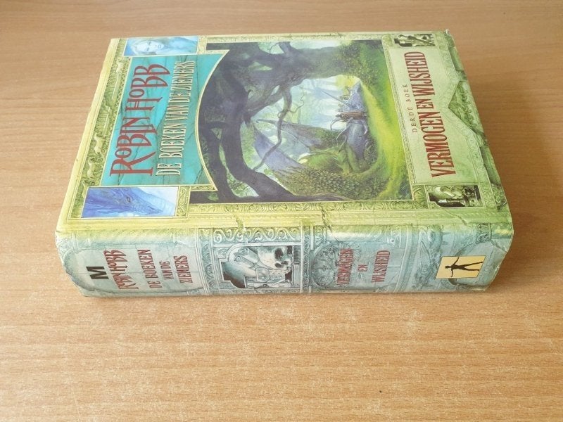 Robin Hobb - Vermogen en Wijsheid (flink beschadigd), Boeken, Verzenden, Gelezen, Robin Hobb