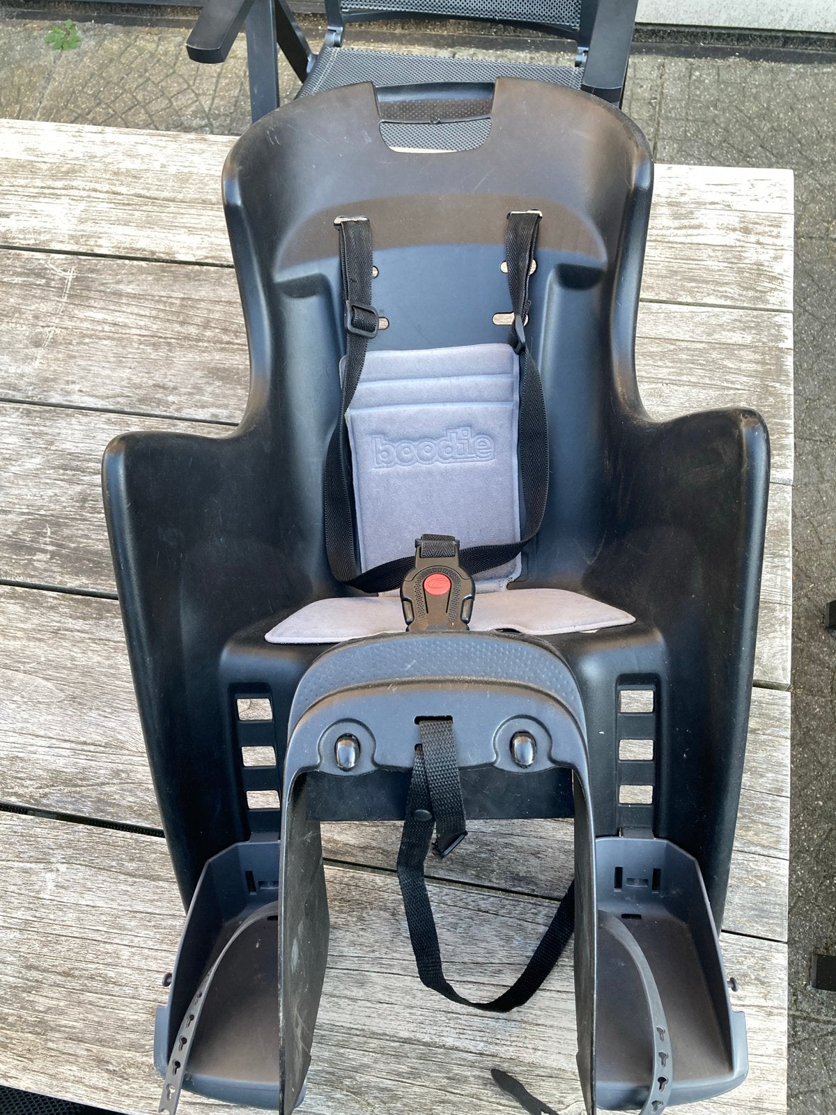 Boodie Polisport Achterzitje Fiets - Gebruikt, Achterzitje, 9 t/m 18 kg, Ophalen of Verzenden, Gebruikt