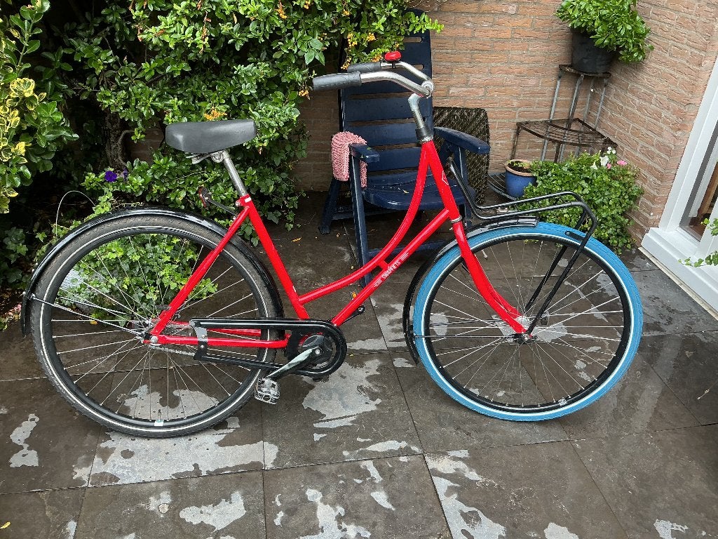 Damesfiets, Overige merken, Terugtraprem, Gebruikt, 56 cm of meer