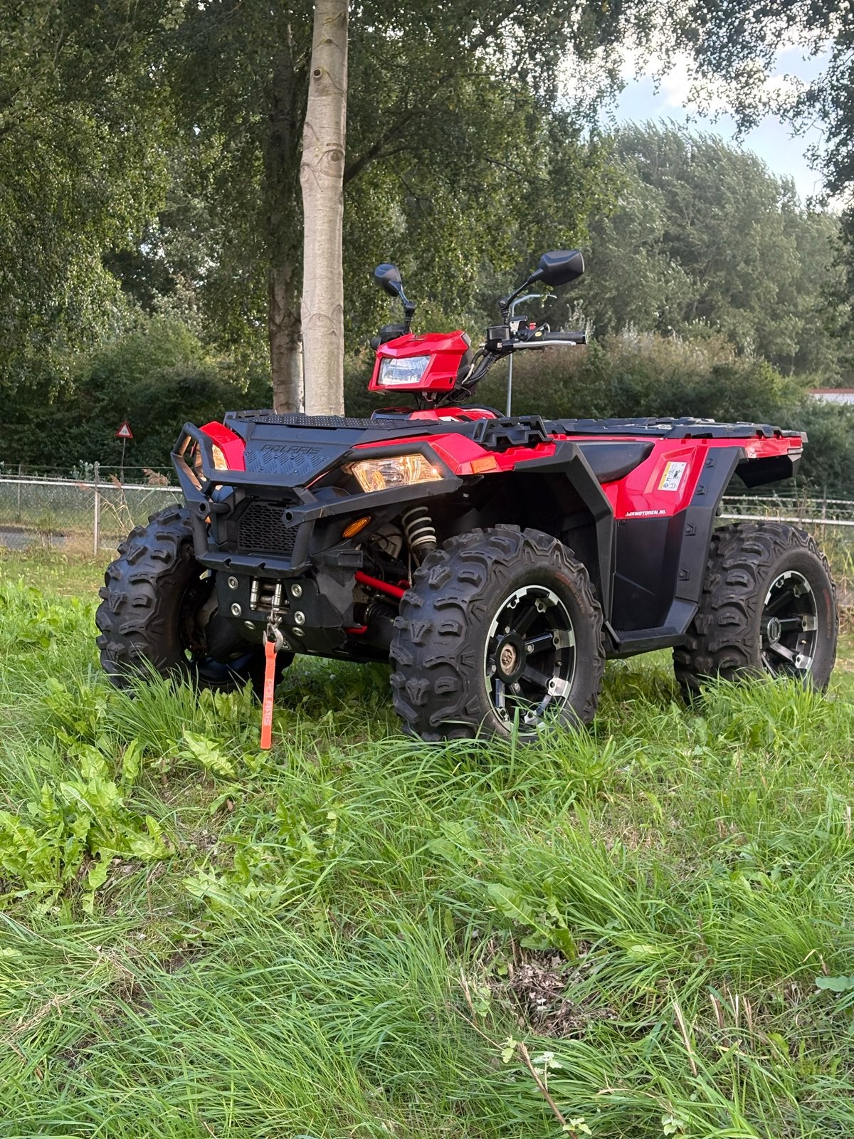 Polaris Sportsman 1000 XP 2018 L7e Handverw lier 3000km 105u, 2 cilinders, Meer dan 35 kW, 1000 cc