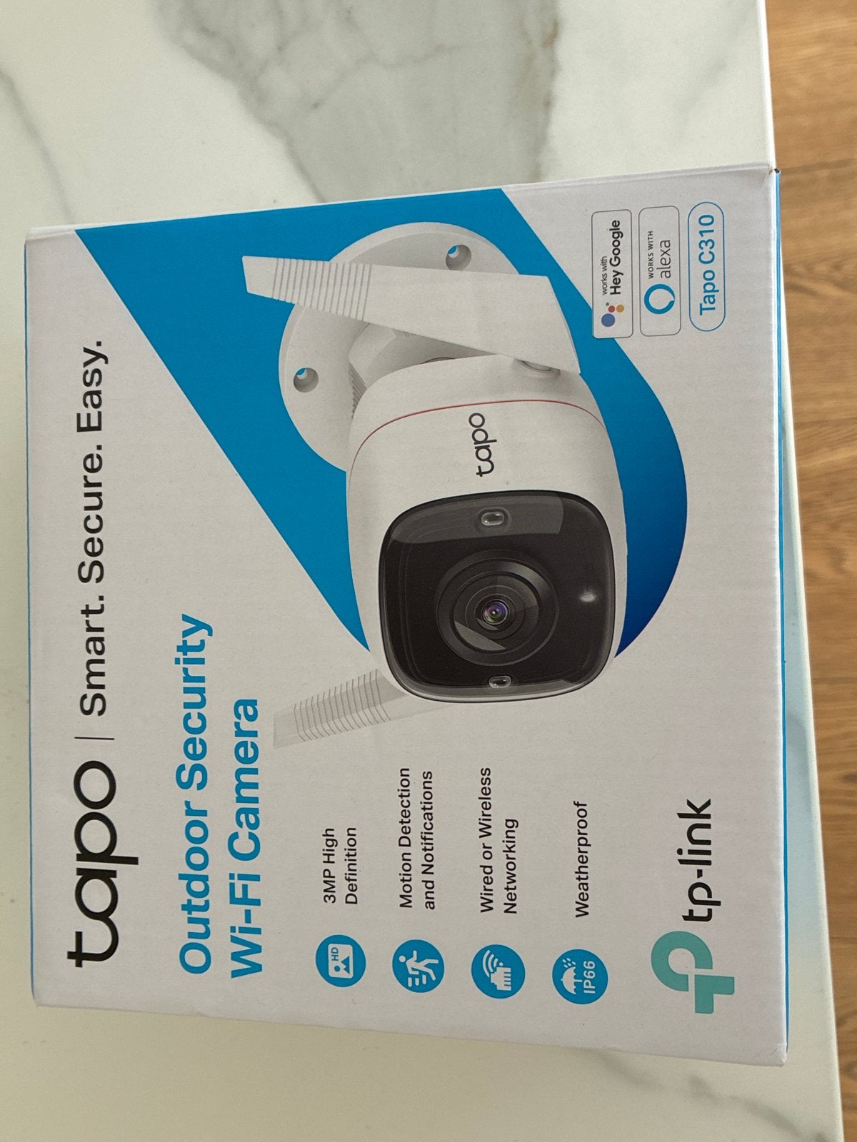 Tapo C310 Outdoor Beveiligingscamera - Nieuw in doos, Ophalen, Nieuw, Buitencamera