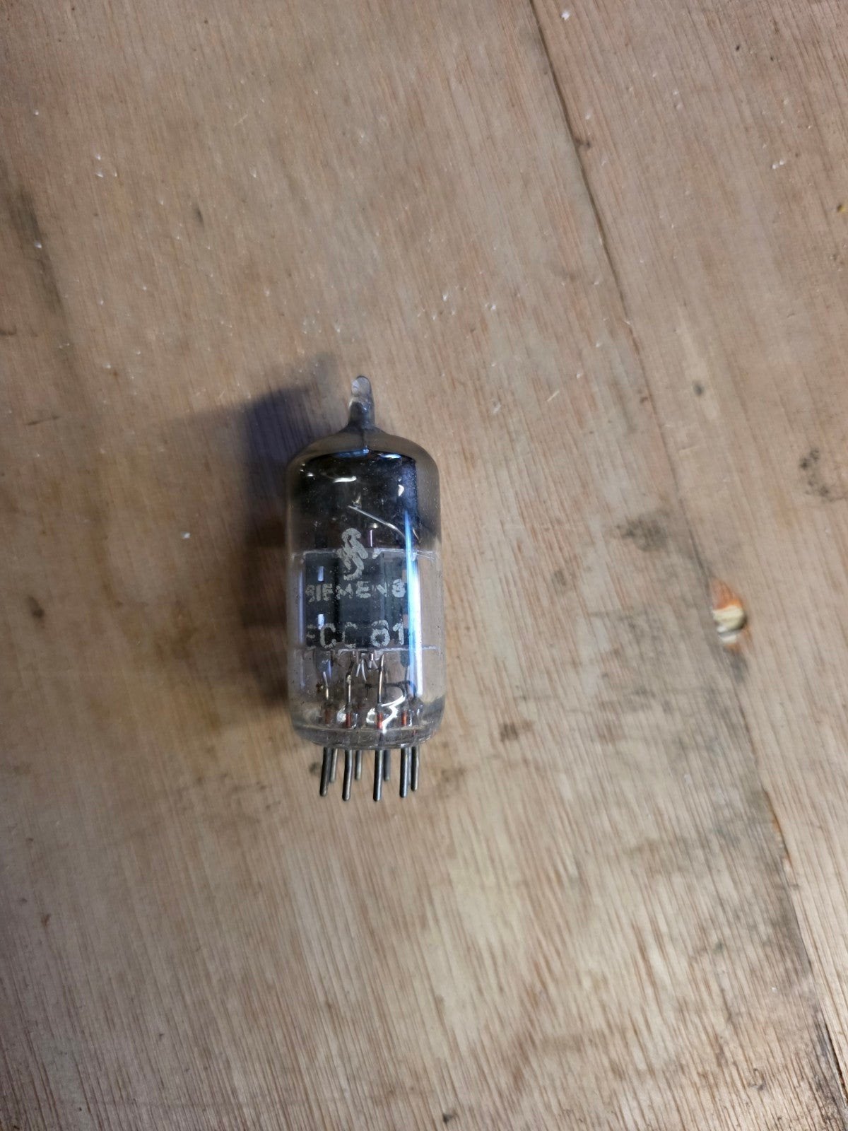 Siemens ECC81 / 12AT7 vintage buis – buizenradio / audio, Ophalen of Verzenden