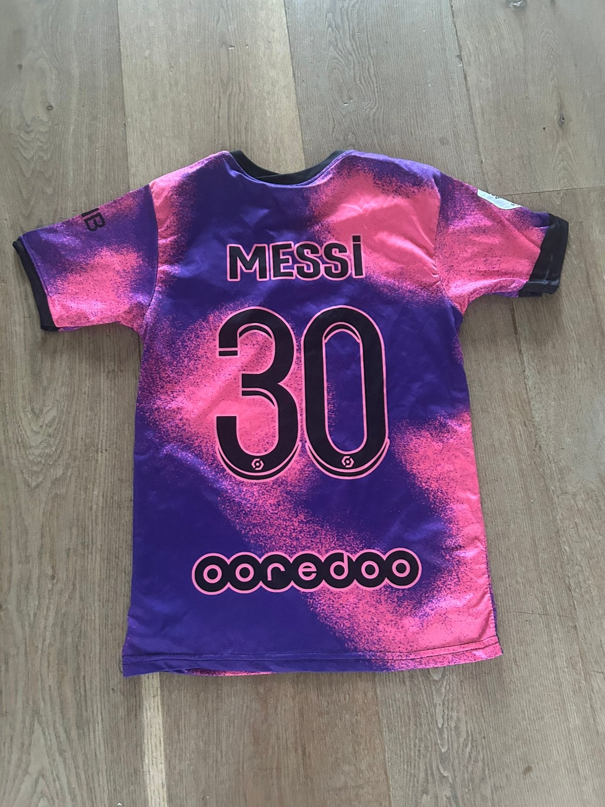 Messi PSG voetbalshirt, Maat XS of kleiner, Ophalen of Verzenden, Zo goed als nieuw, Shirt