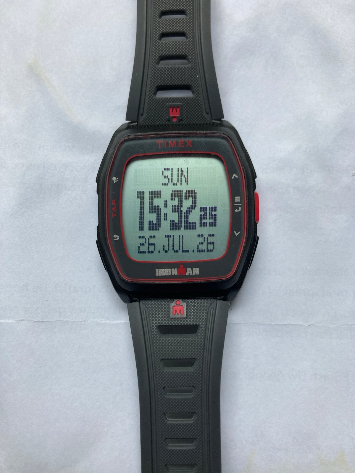 Timex Ironman sporthorloge - Zwart/Grijs, waterbestendig, Windows, Timex, Verzenden, Zwart
