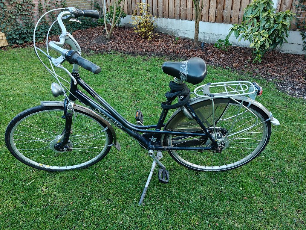 Damesfiets Gazelle, Fietsen en Brommers, Fietsen | Dames | Damesfietsen, Gebruikt, Gazelle, Versnellingen, 56 cm of meer, Ophalen