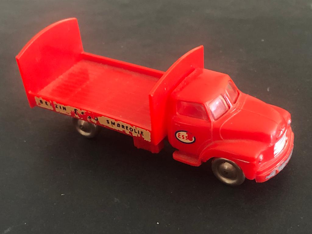 Vintage Lego Esso vrachtwagen speelgoedauto, Ophalen of Verzenden, Gebruikt