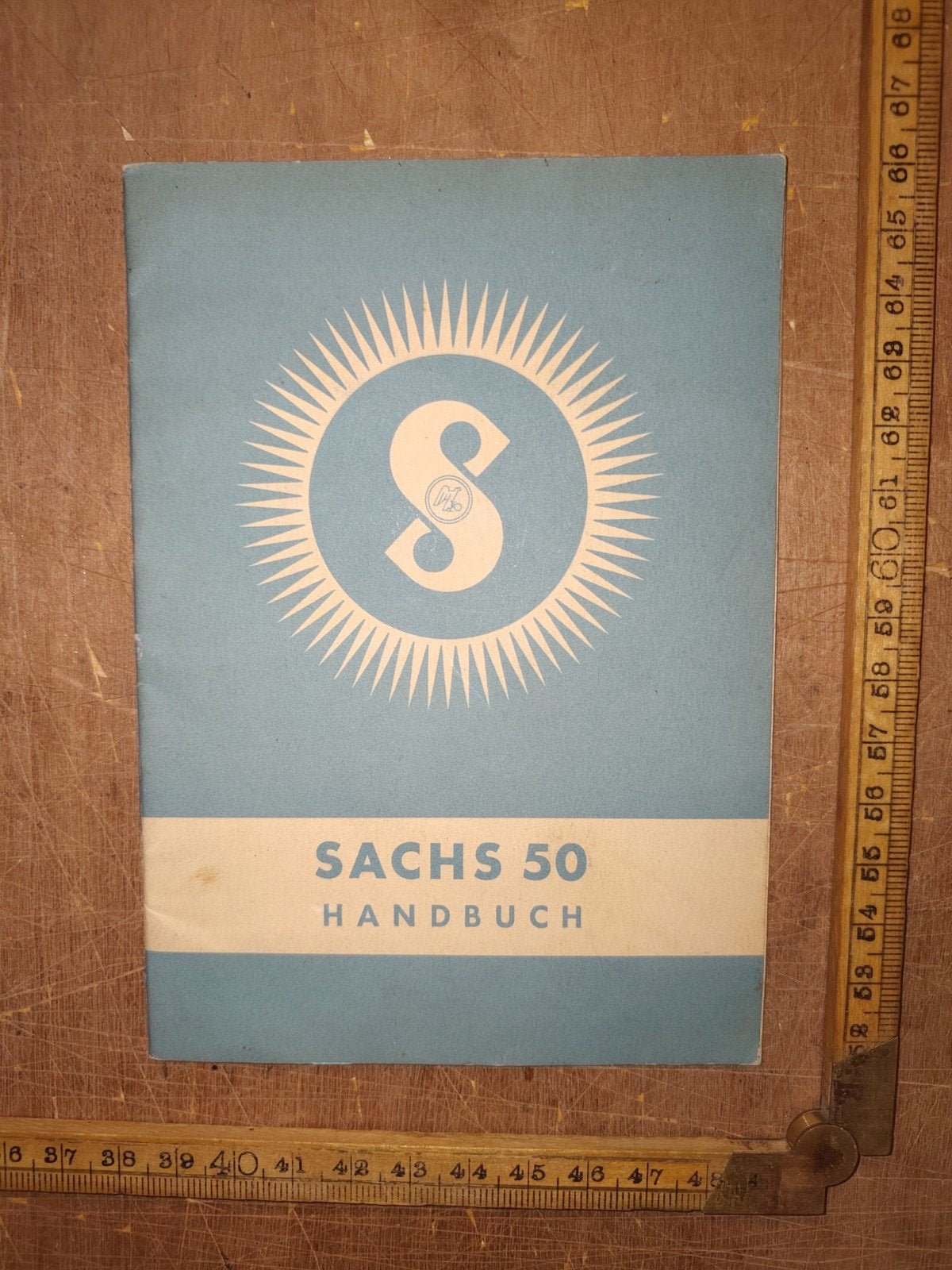 Duitse handleiding Sachs 50 1956, Ophalen of Verzenden