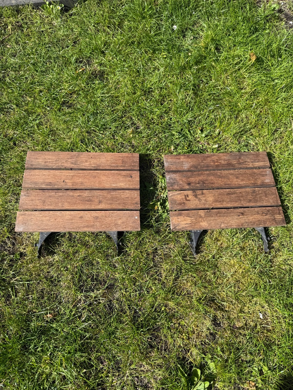 Bastard medium zijtafels, Ophalen, Gebruikt