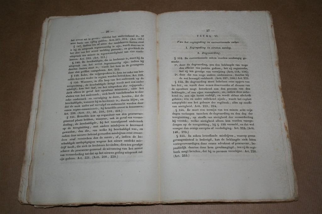 Handleiding Wetb. v. Strafvordering — Inleiding — 1848, Antiek en Kunst, Antiek | Boeken en Bijbels, Ophalen of Verzenden