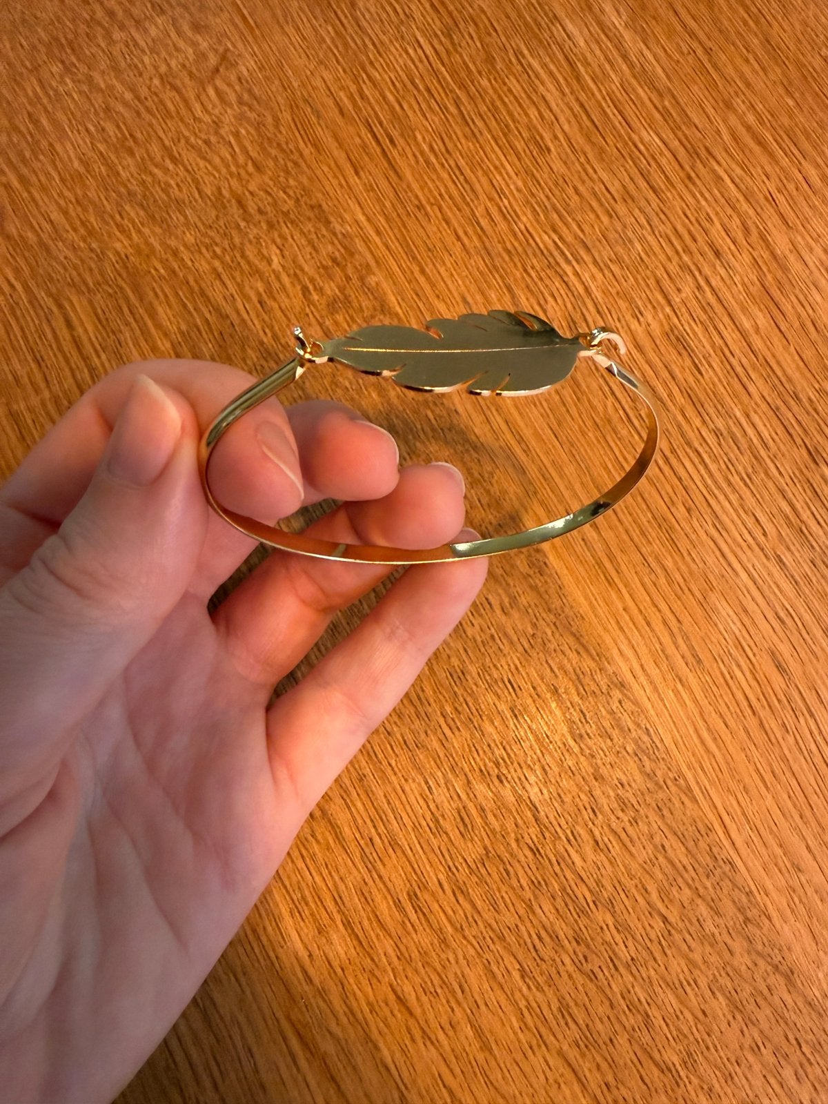 Gratis armband palmblad, Ophalen of Verzenden, Zo goed als nieuw, Zilver