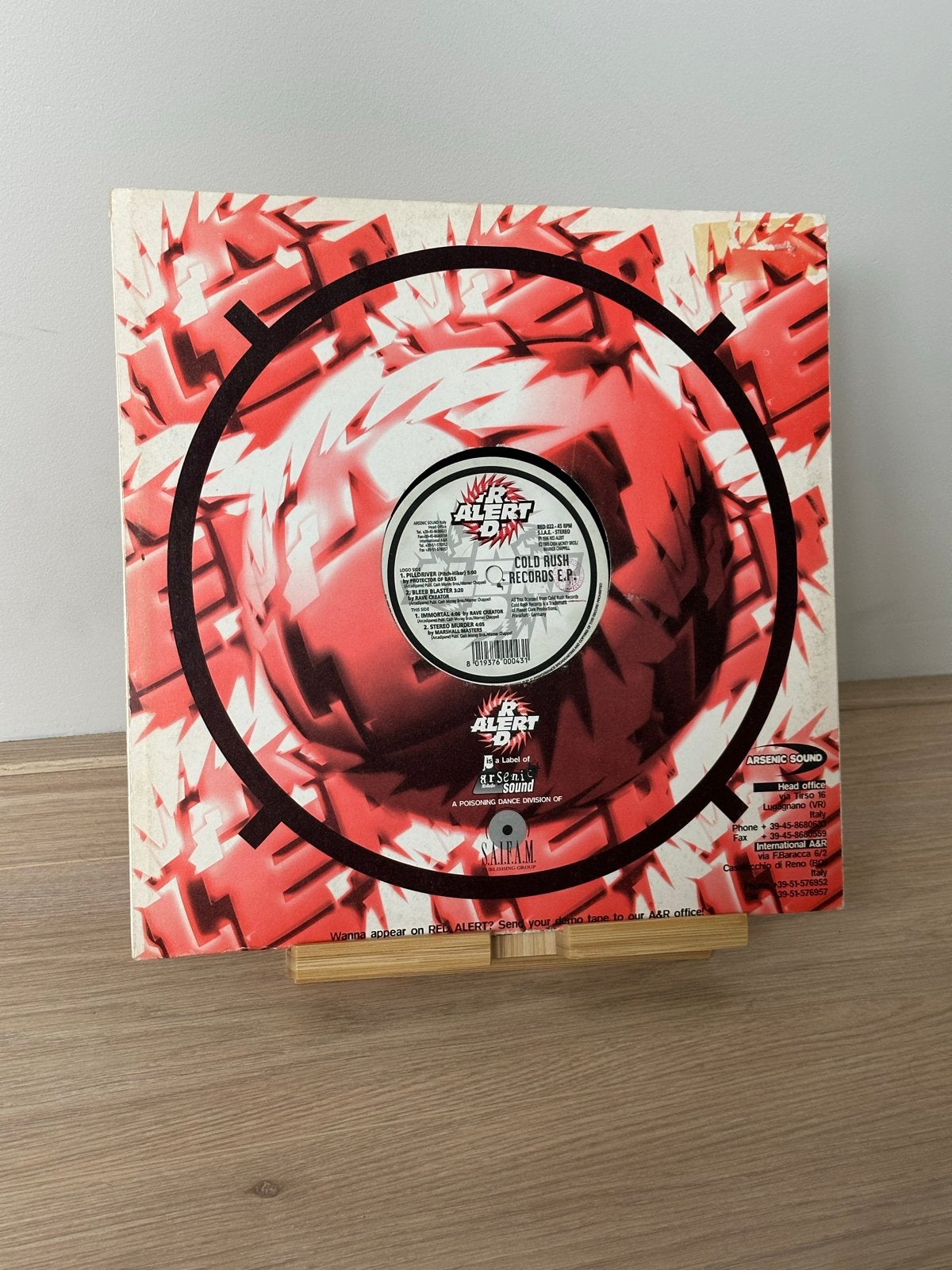 Red Alert - Cold Rush / Red Alert (Vinyl), Gebruikt, Originele persing, Ophalen of Verzenden, Techno