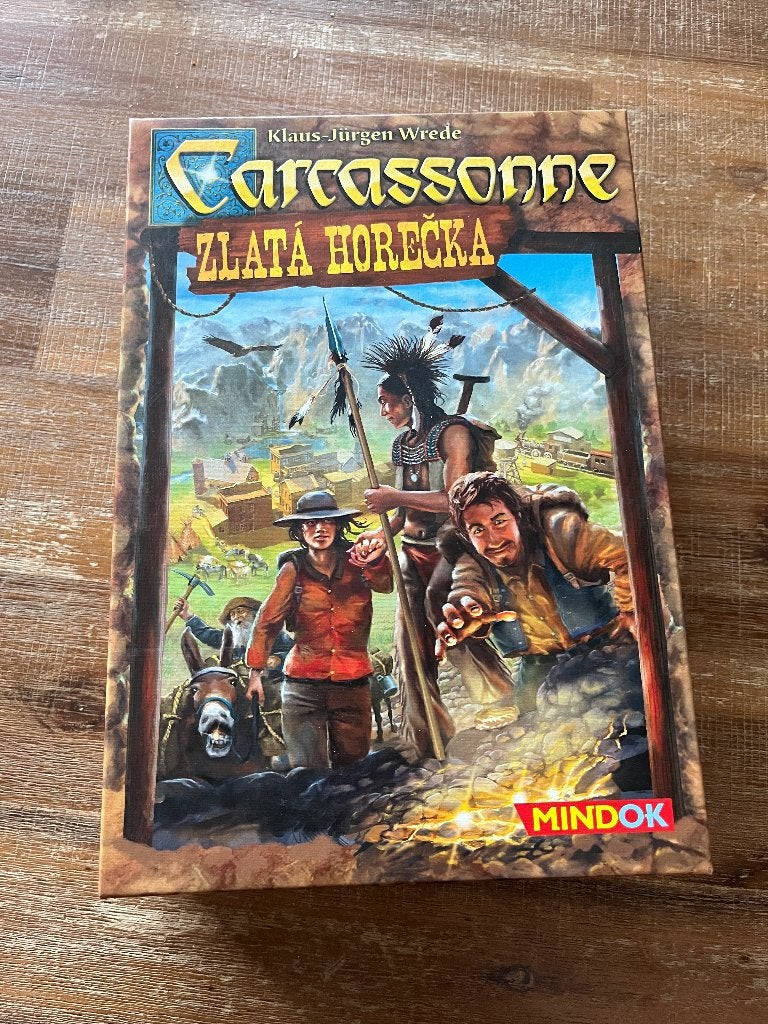 Carcassonne Gold Rush bordspel, ., Nieuw, Ophalen of Verzenden, MINDOK