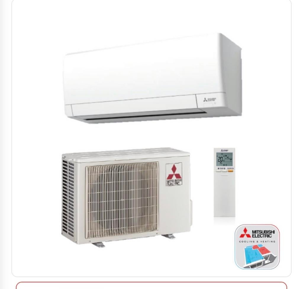 Mitsubishi Electric Wandairco WSH-AY 50 VGKP 5.O kwh, Nieuw, 3 snelheden of meer, Ophalen of Verzenden, Koelen en Ontvochtigen