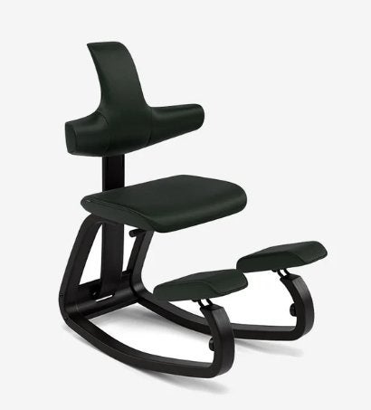 Ergonomische bureaustoel kniestoel Thatsit Varier [Stokke], Ophalen, Gebruikt, Zwart, Bureaustoel