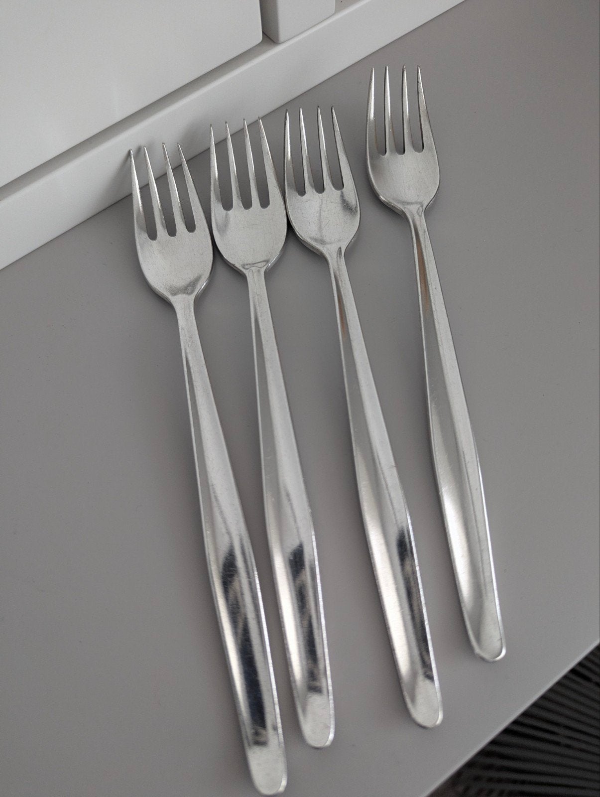 Vintage Keltum Bries dinervorken / tafelvorken – 18/10 edels, Ophalen of Verzenden, Rvs of Chroom