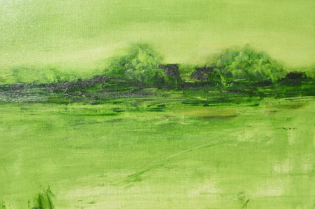 Frans J. Joosen Tilburg ('32 - '21) "Groen'!, Antiek en Kunst, Kunst | Schilderijen | Modern, Ophalen of Verzenden