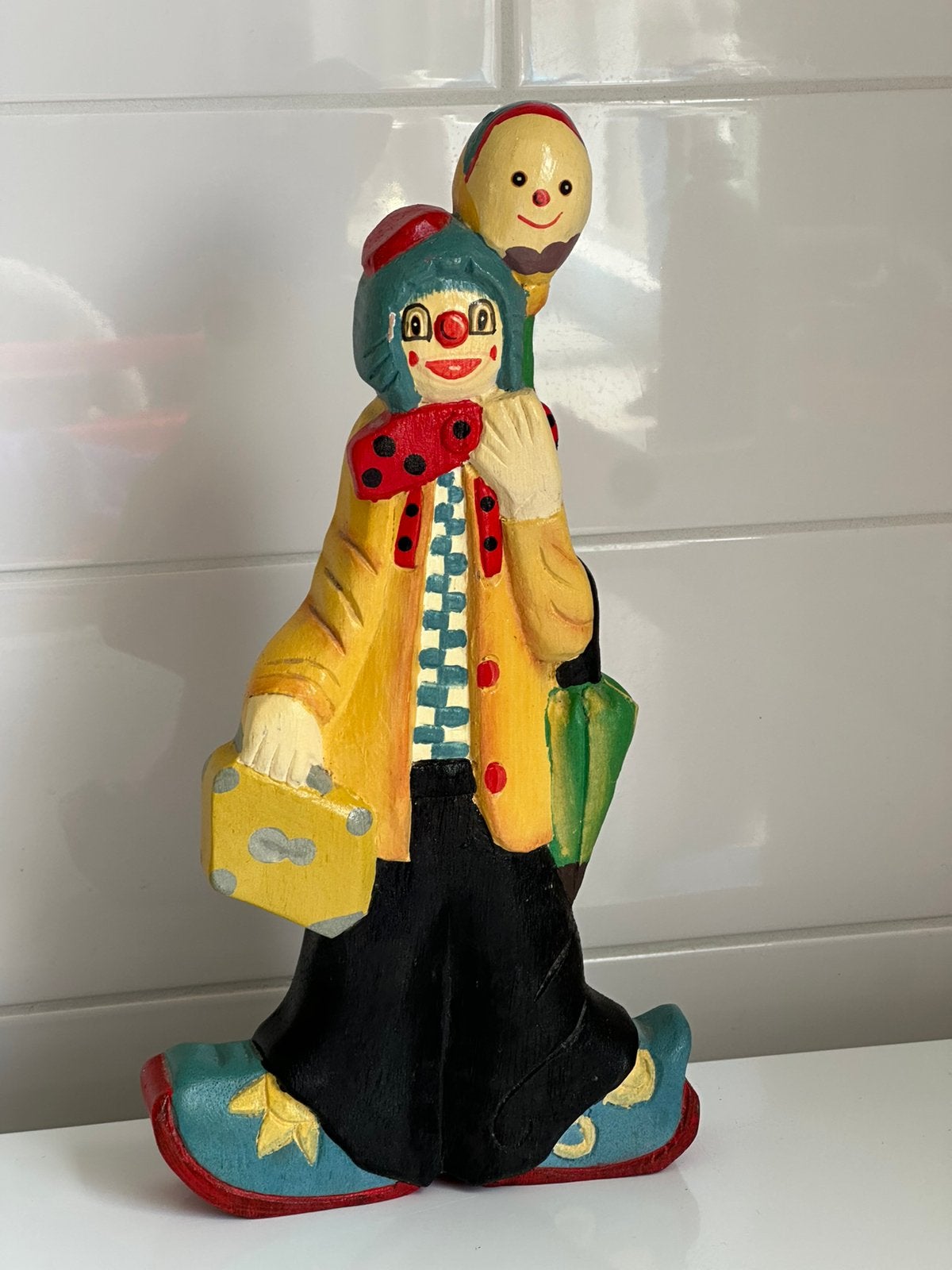 Clown beeld, Ophalen of Verzenden, Zo goed als nieuw, Mens