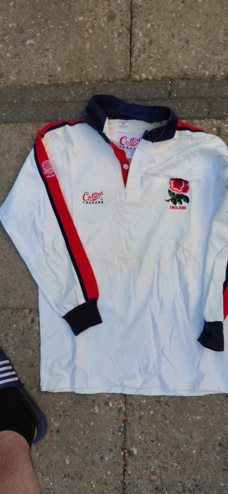 vintage 1995-96 England Rugby Pro Home Shirt geproduceerd do, Ophalen of Verzenden, Zo goed als nieuw, Kleding
