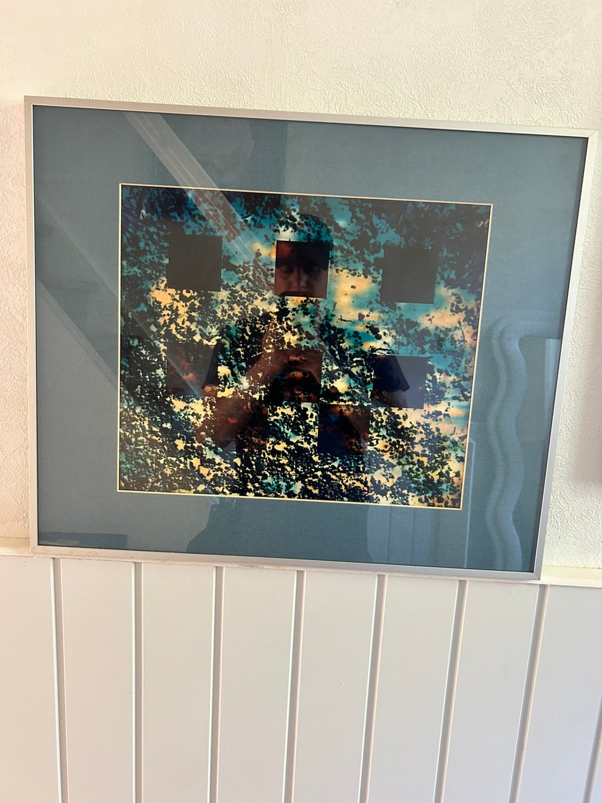 Abstracte Foto 'Waterlander' van G. Waterlander, Antiek en Kunst, Kunst | Tekeningen en Foto's, Ophalen of Verzenden, Foto, Fotografie