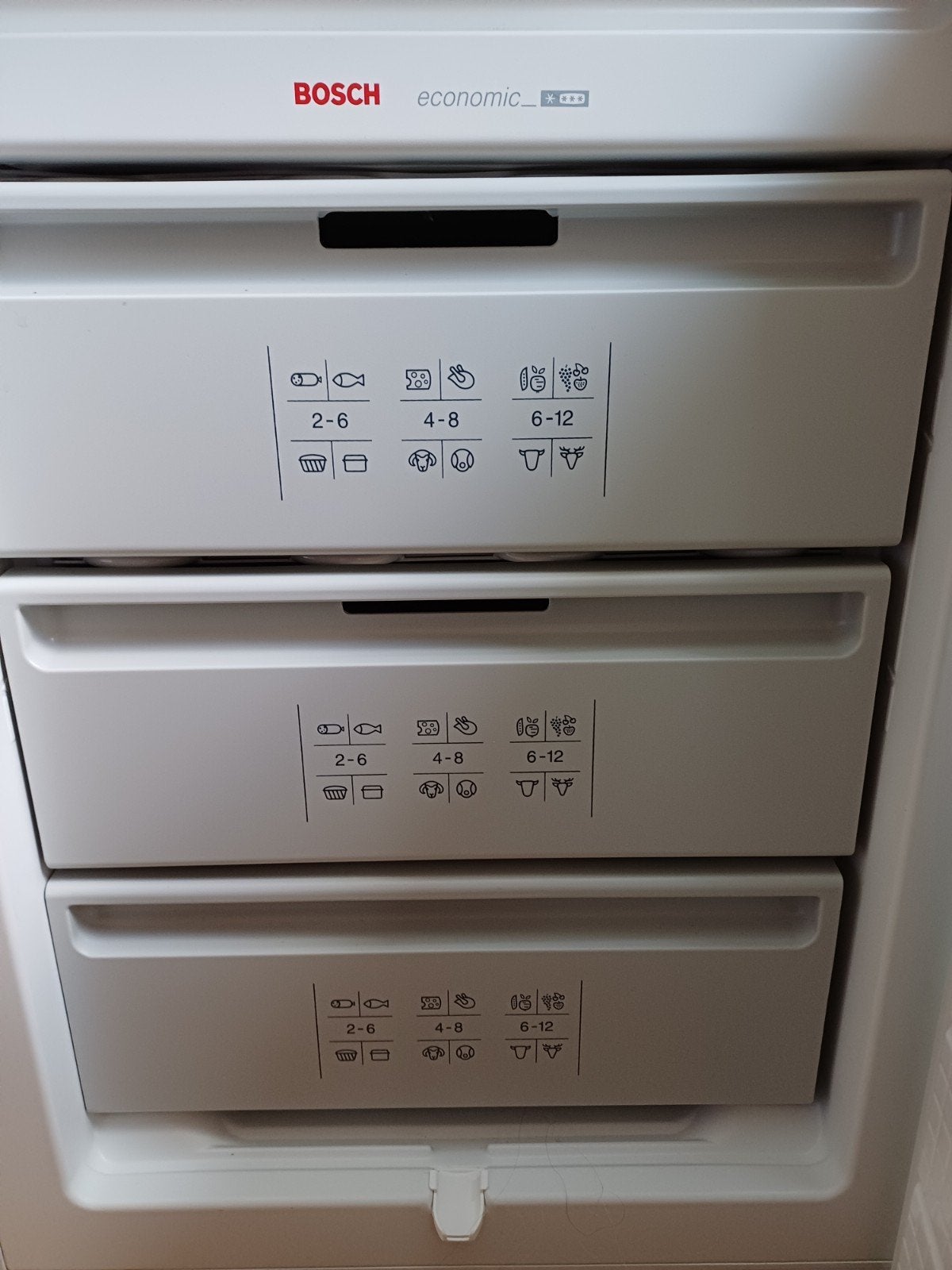 Bosch tafelmodel vriezer, Witgoed en Apparatuur, Vriezers en Diepvrieskisten, Ophalen, Gebruikt, 60 tot 90 cm, 85 tot 120 cm