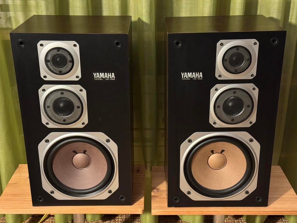 Yamaha NS-266, Gebruikt, 60 tot 120 watt, Front, Rear of Stereo speakers, Ophalen