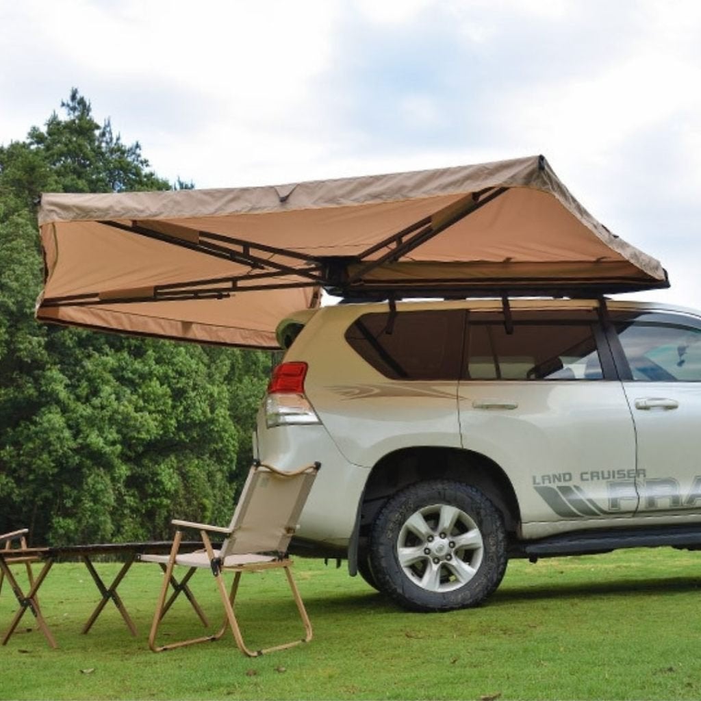 Luifel 270 graden 2meter snel uitklapbaar zeer luxe met LED, Sports and Outdoors, Info@sportsandoutdoors.eu, Nieuw, Ophalen of Verzenden