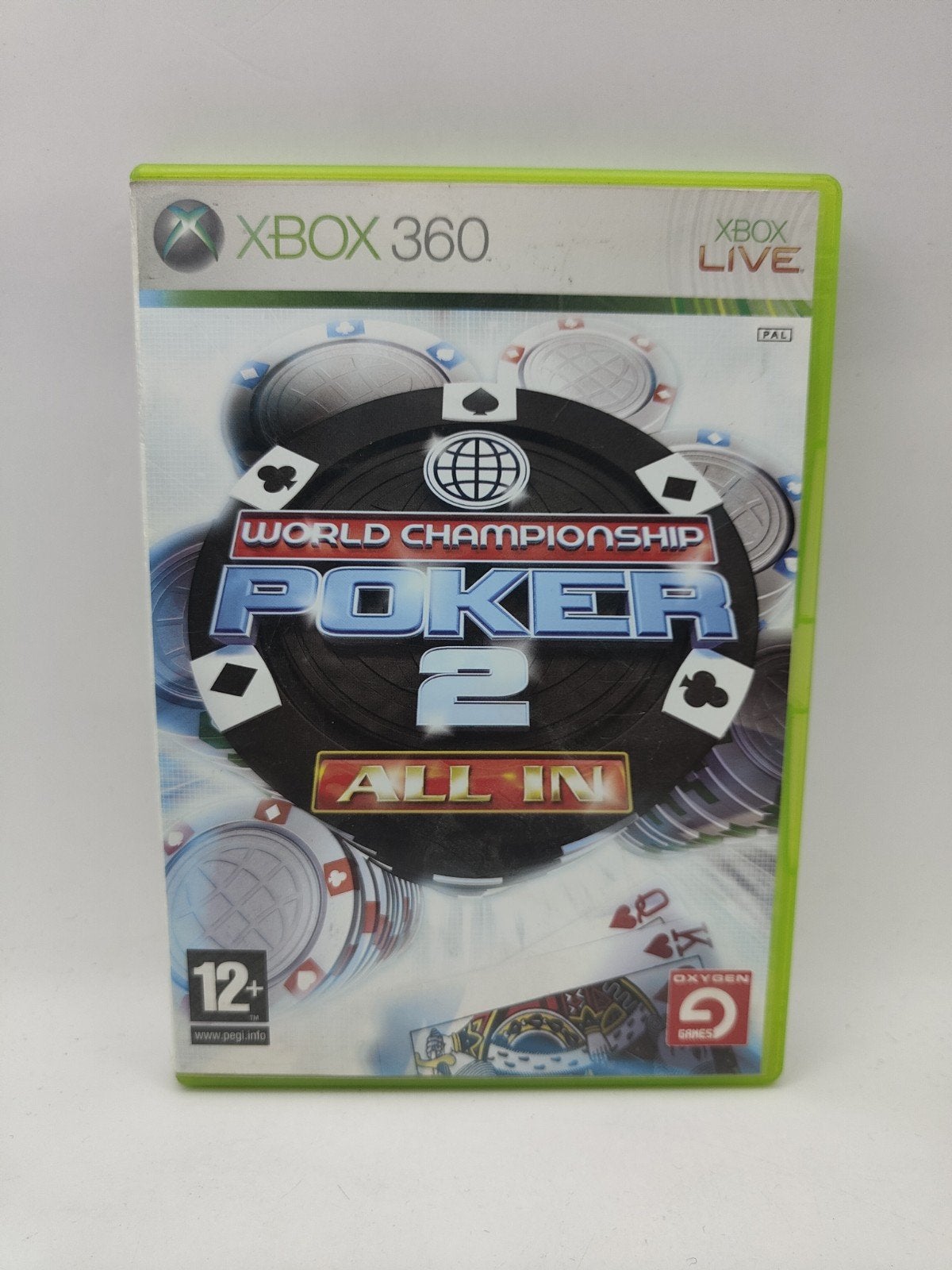 World Championship Poker 2: All In - Xbox 360, Online, Gebruikt, Overige genres, 1 speler