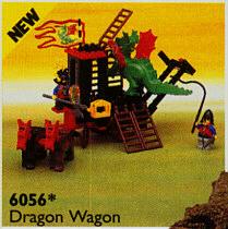 Lego Castle Dragon Masters 6056 Dragon Wagon, Lego, Ophalen of Verzenden, Castle, Complete set