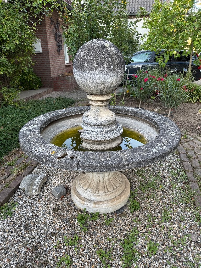 Fontein, Tuin en Terras, Ophalen, Gebruikt, Beton, Fontein