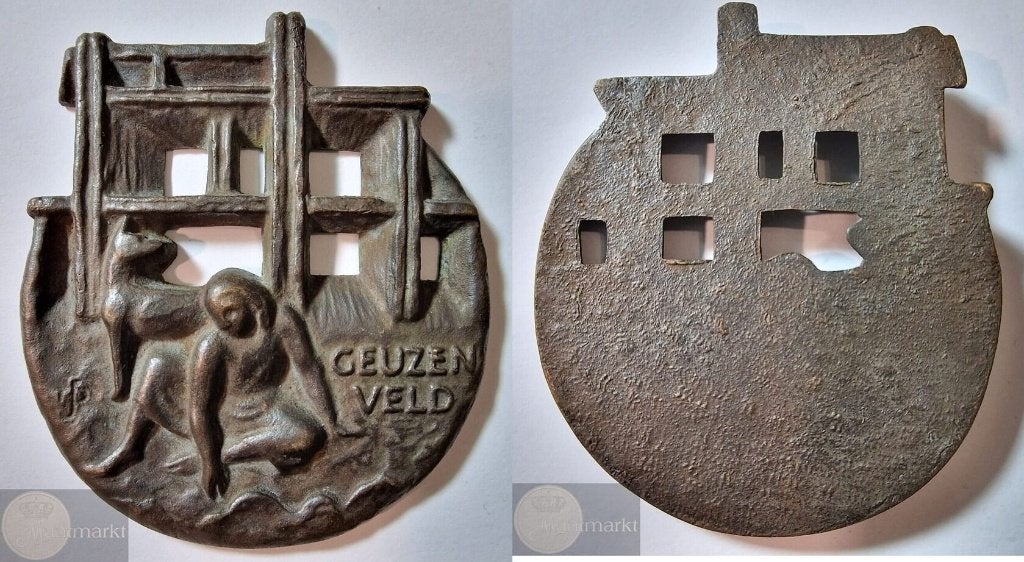 Historiepenning - z.j. 'Geuzenveld in Amsterdam', Ophalen of Verzenden, Overige materialen