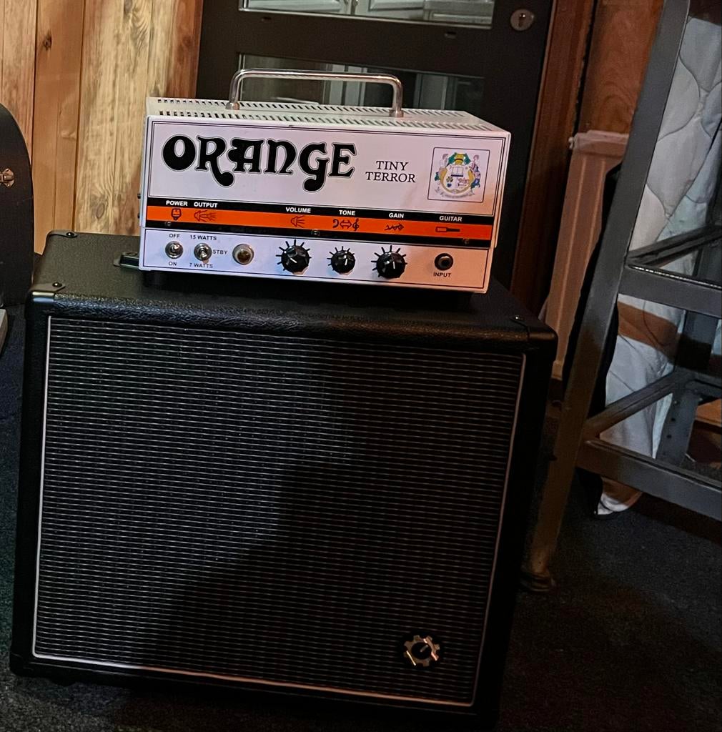 Orange Tiny Terror gitaarversterker top - 15W/7W, Muziek en Instrumenten, Versterkers | Bas en Gitaar, Ophalen of Verzenden, Zo goed als nieuw