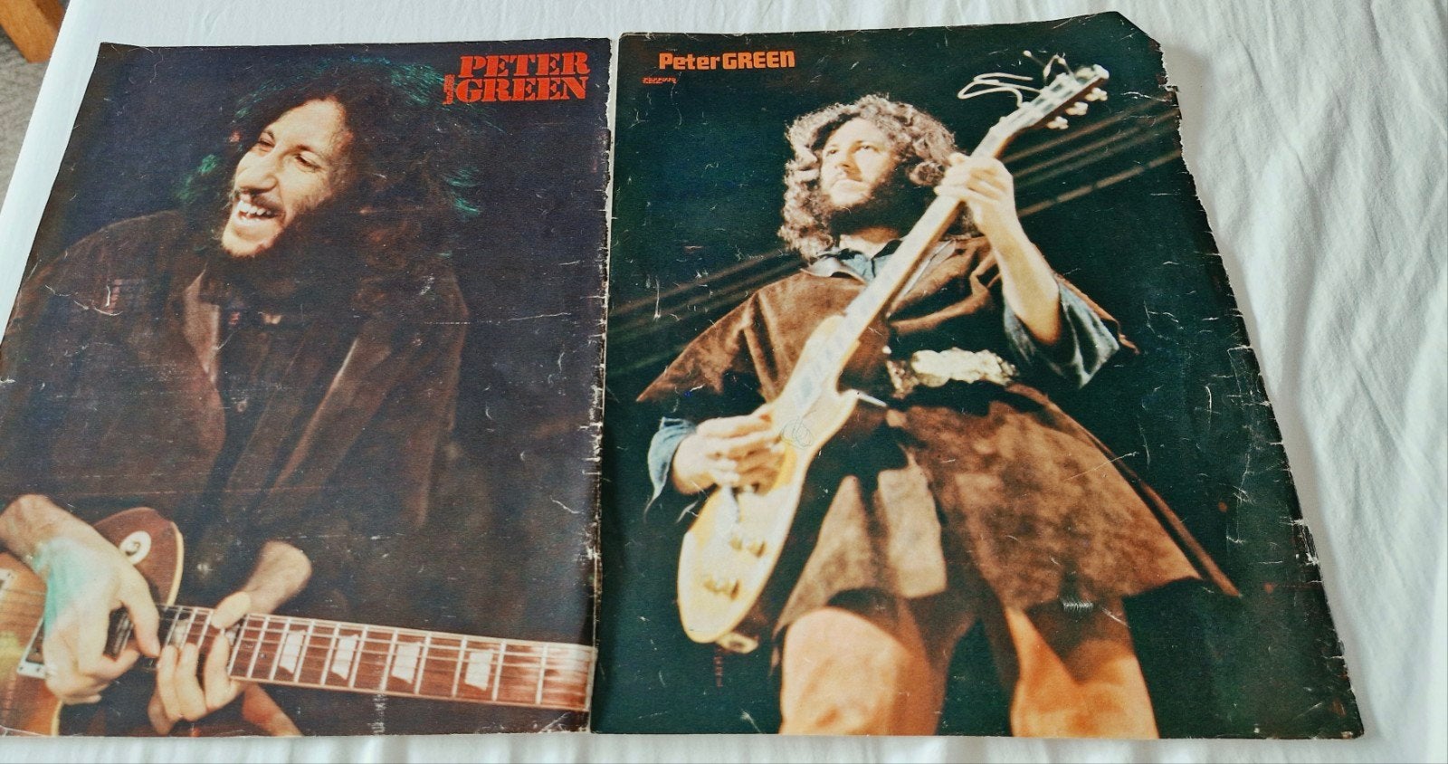Peter Green - fleetwood mac posters, Ophalen of Verzenden, Gebruikt, Film en Tv