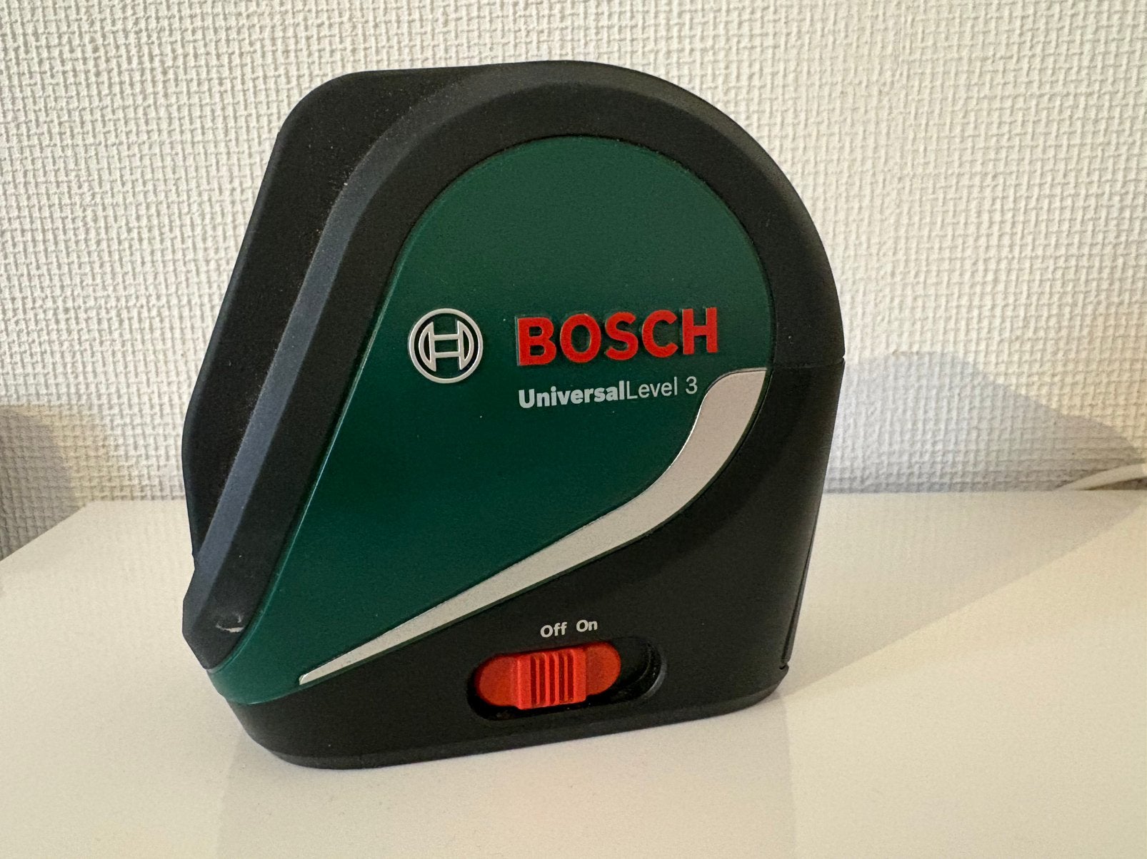 Kruislijnlaser bosch universal level 3 met statief, Ophalen