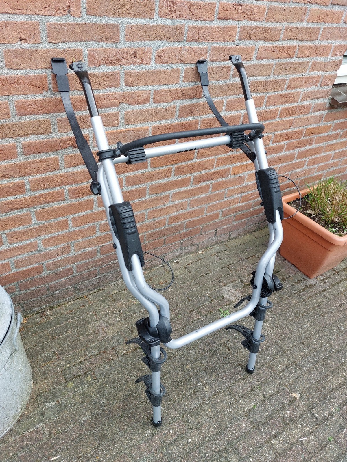 Thule fietsendrager 9104 achterklepdrager, Auto diversen, Fietsendragers, Ophalen, 2 fietsen, Achterklepdrager