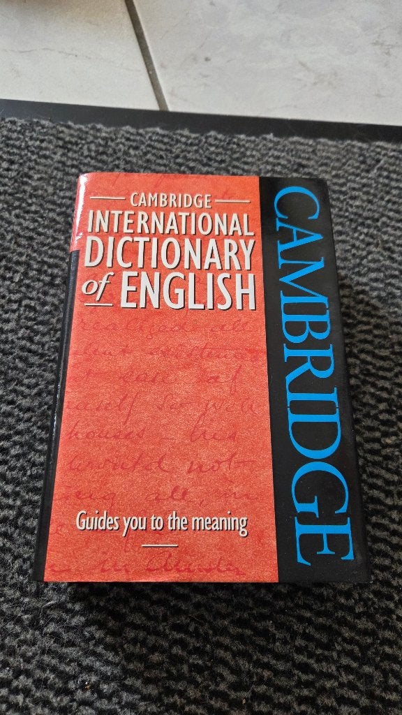 Cambridge International Dictionary of English, Boeken, Ophalen of Verzenden, Zo goed als nieuw, Non-fictie
