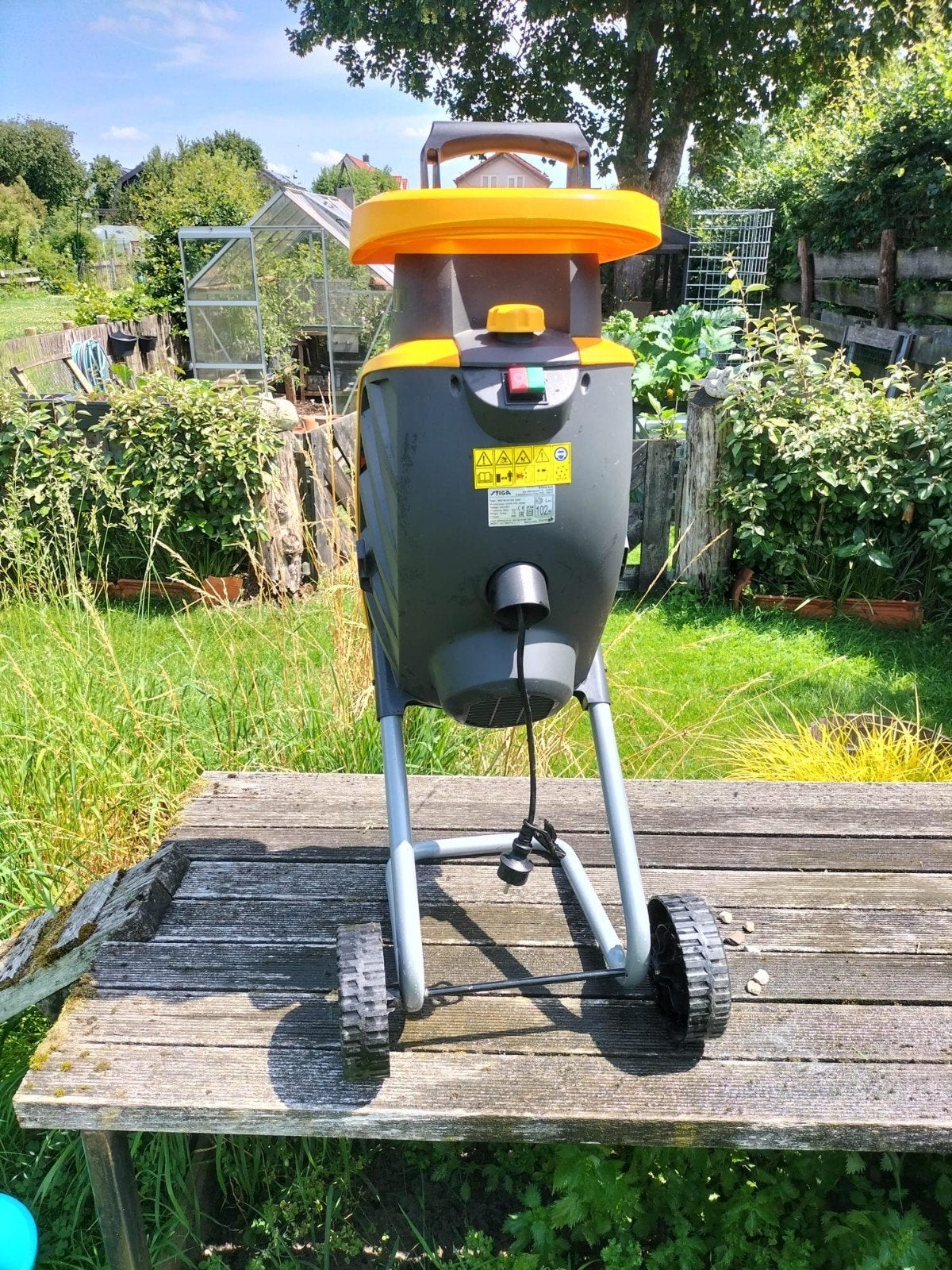 Hakselaar Stiga Bio master 2200, Tuin en Terras, Hakselaars, Ophalen, Stiga, Zo goed als nieuw, Met opvangzak