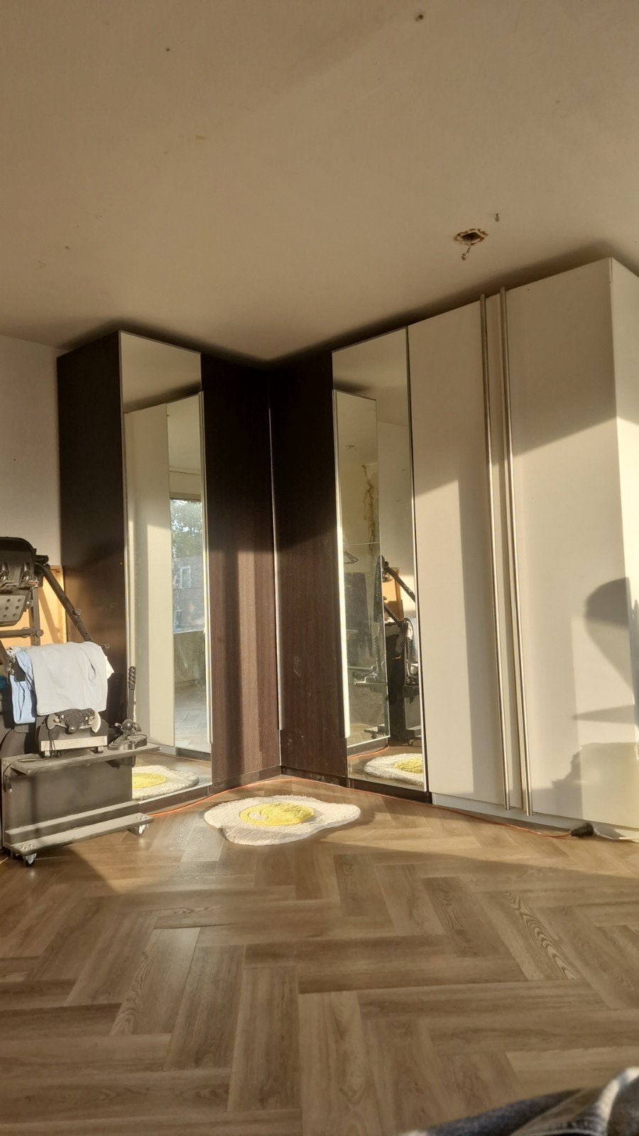 PVC Click laminaat visgraat vloer, Ophalen, Kunststof, Zo goed als nieuw, 10 m² of meer