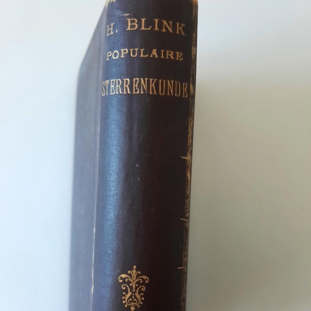 Populaire Sterrenkunde boek uit 1894, Boeken, Ophalen of Verzenden, Zo goed als nieuw, Natuurwetenschap