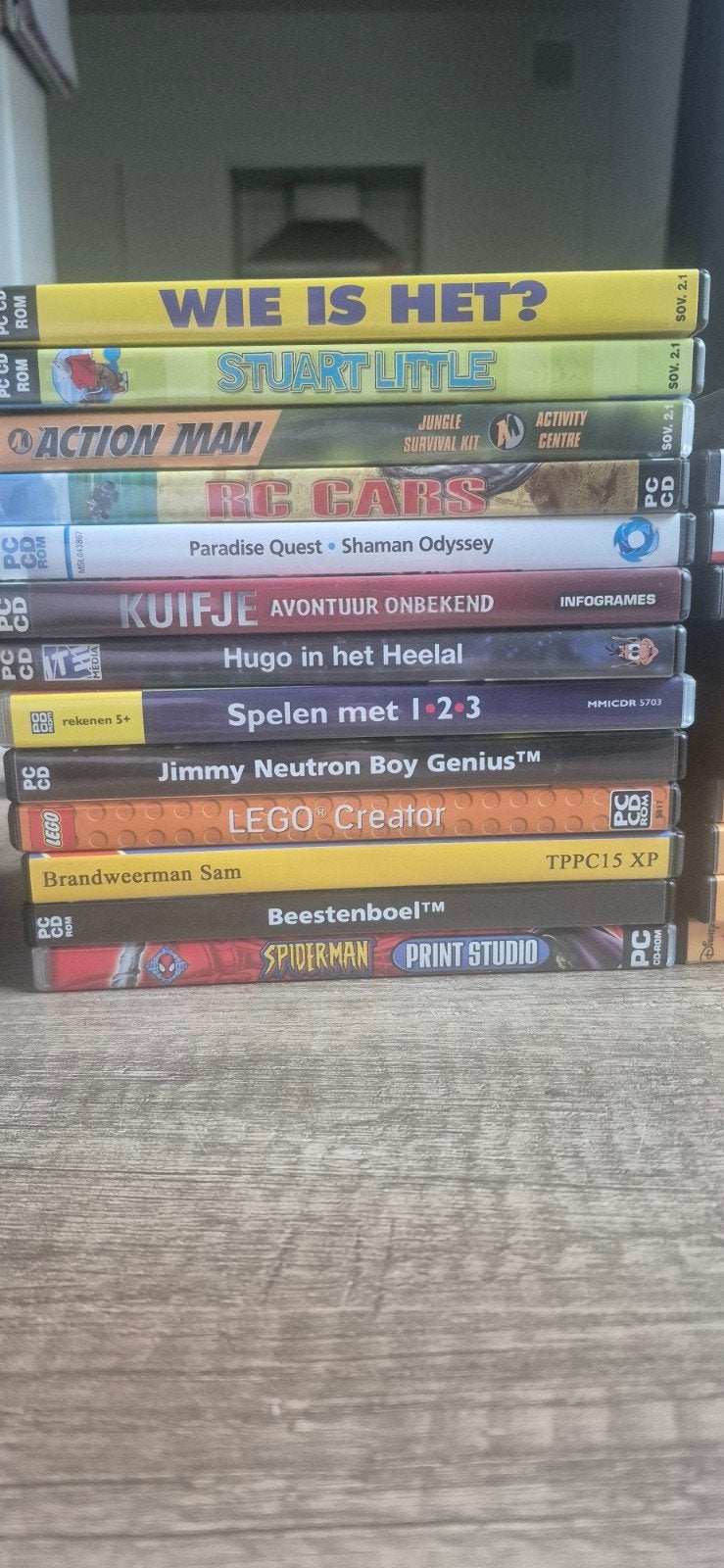 CD-ROM Spellen voor PC - Divers aanbod voor alle leeftijden, Spelcomputers en Games, Games | Pc, Ophalen of Verzenden, Gebruikt