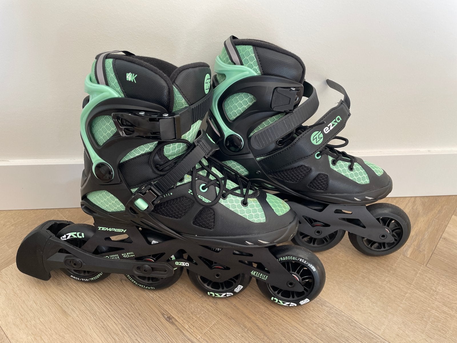 Tempish EZZA 90 Inline Skates - Maat 38 - Zo goed als nieuw, Overige merken, Ophalen of Verzenden, Zo goed als nieuw, Inline skates 4 wielen