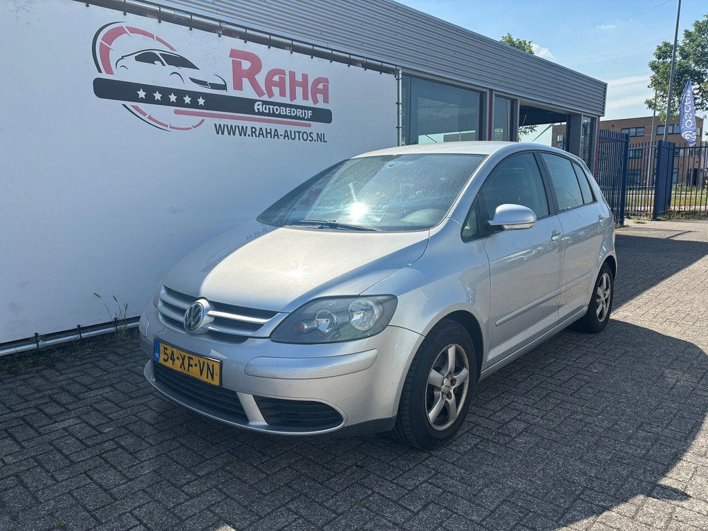 Volkswagen Golf Plus 1.6 FSI Optive 3, Auto's, Volkswagen, Stof, Gebruikt, Zwart, 4 cilinders
