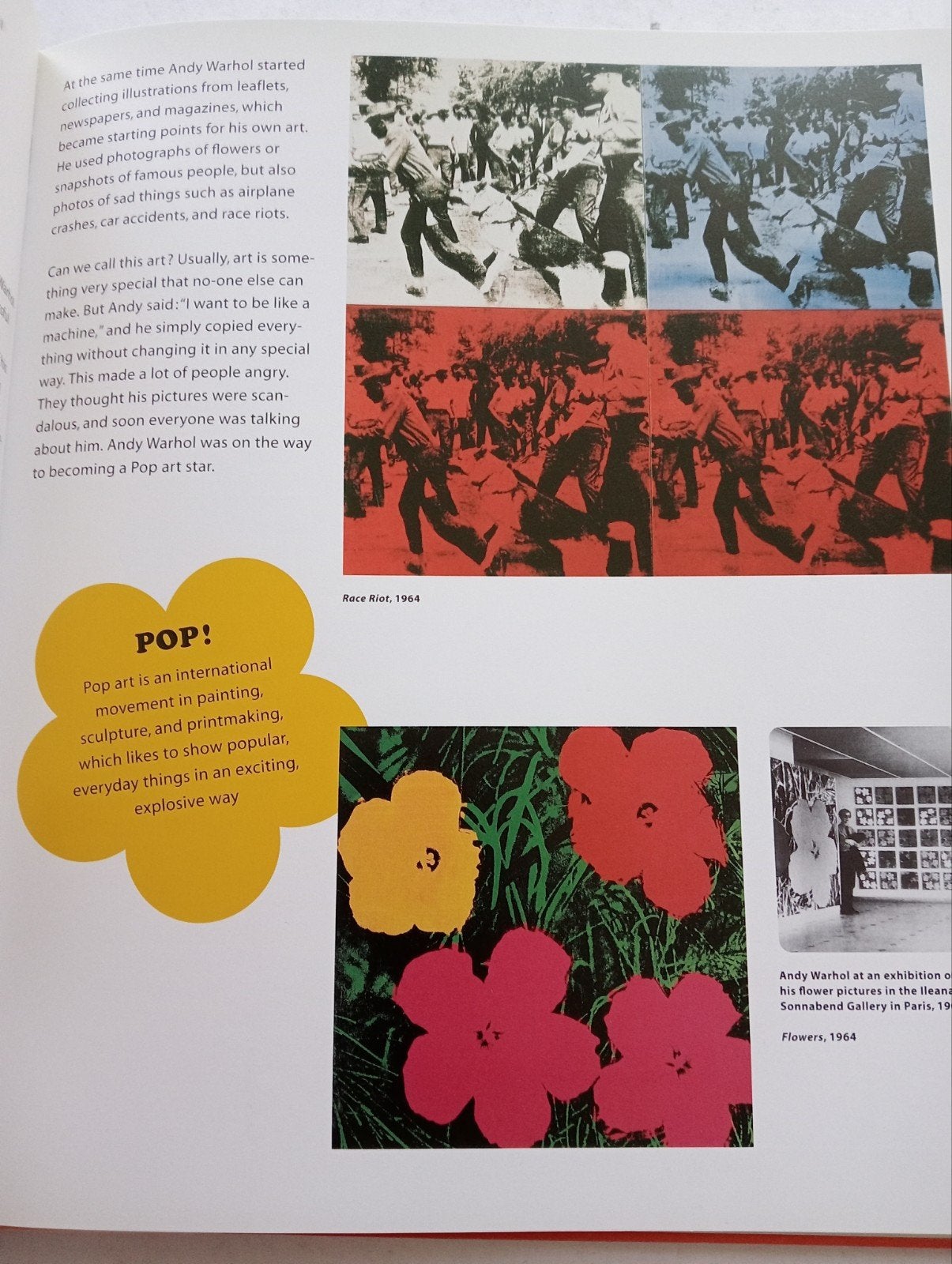Andy Warhol Paintings for children Pop Art, Ophalen of Verzenden